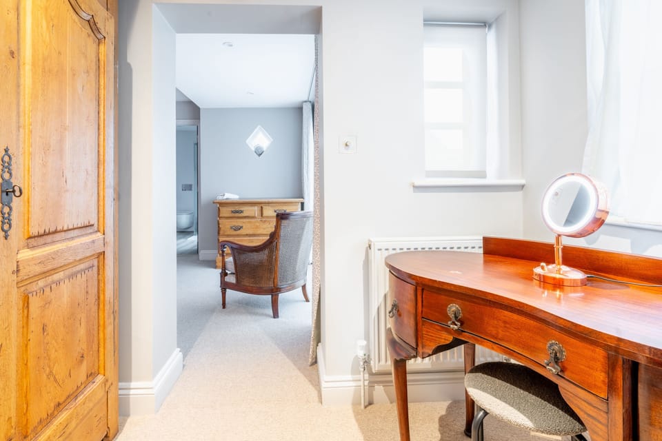 First floor: Your private prep space