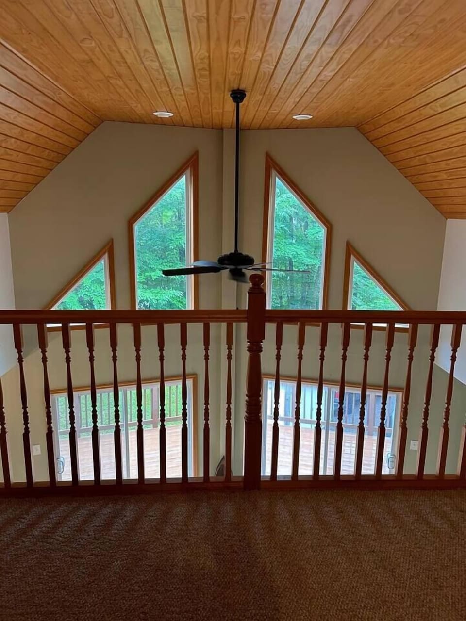 View from Loft area