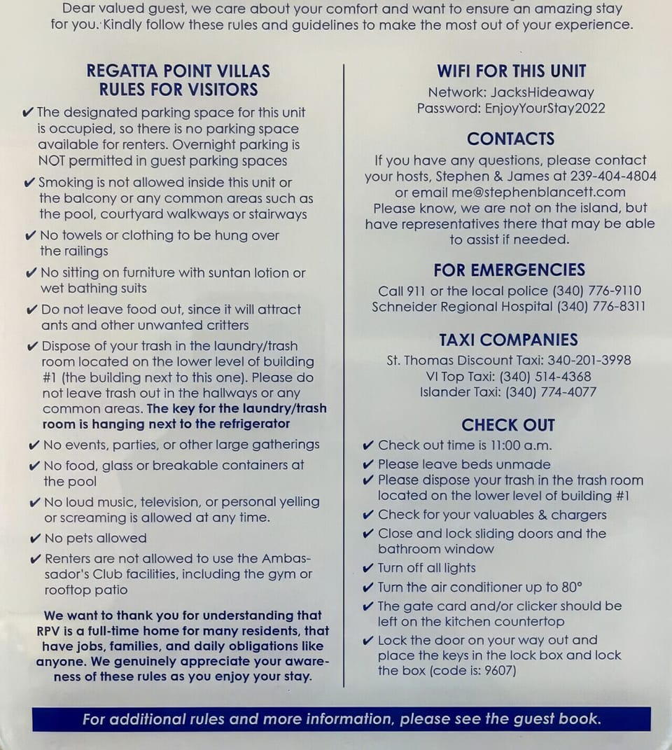 REGATTA POINT RULES