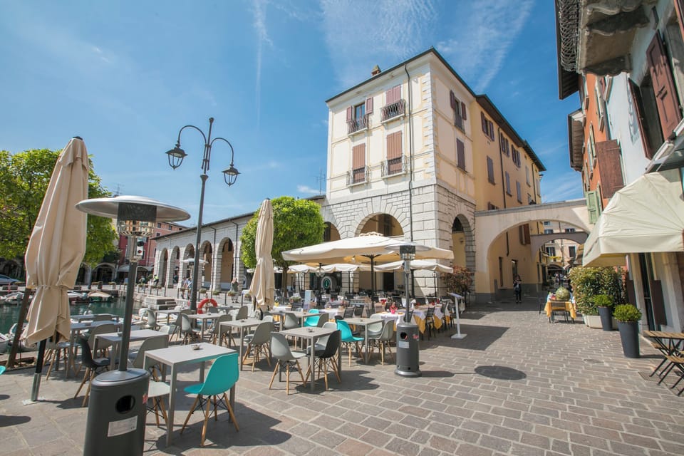 The inner port of Desenzano del Garda