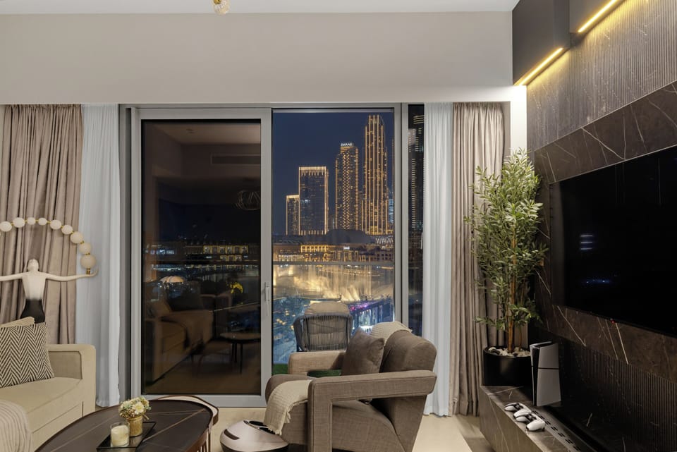 Bright, modern living room offering comfort, space, and a relaxing ambiance.