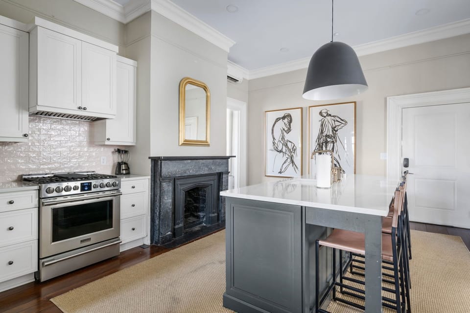 A cozy corner for home-cooked meals, morning brews, and late-night snacks.