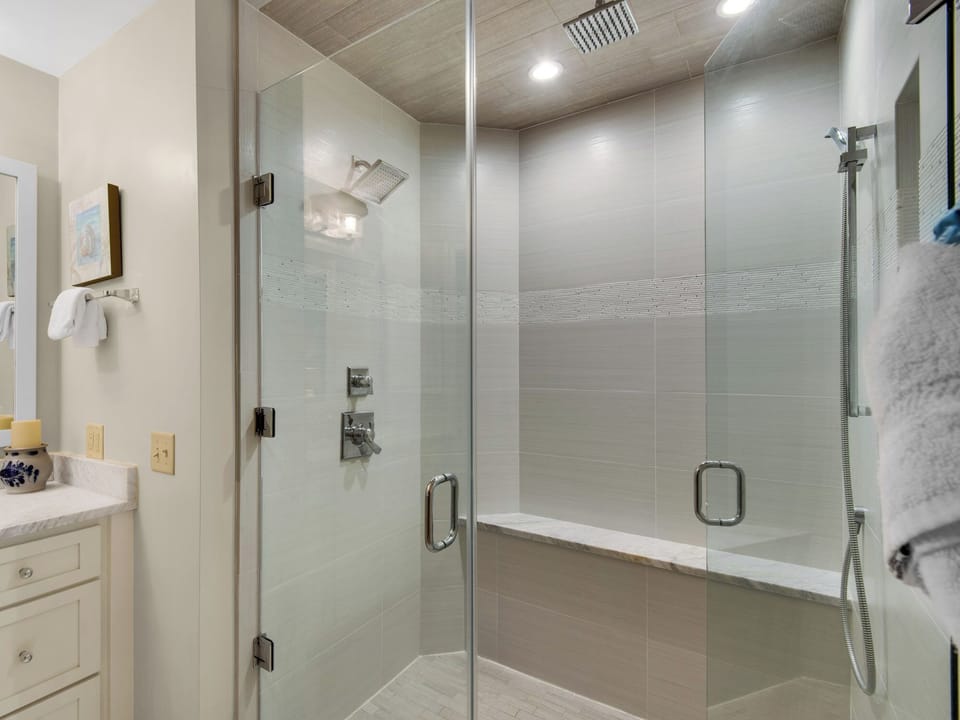 Bathroom 1 with Walk-In Shower