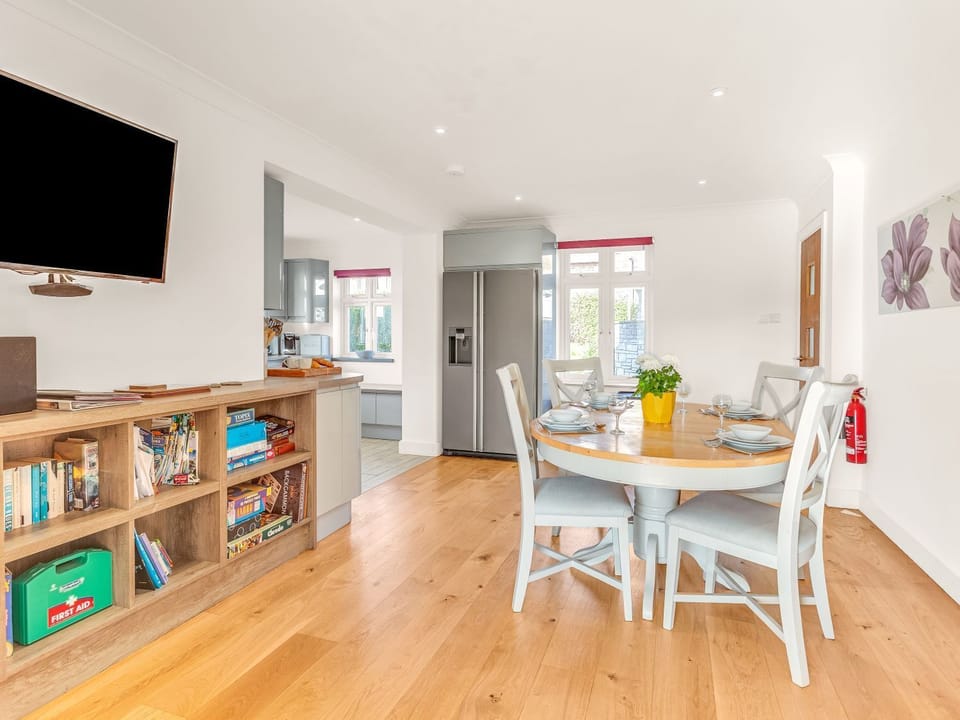 Beach House Dining Area In Kitchen