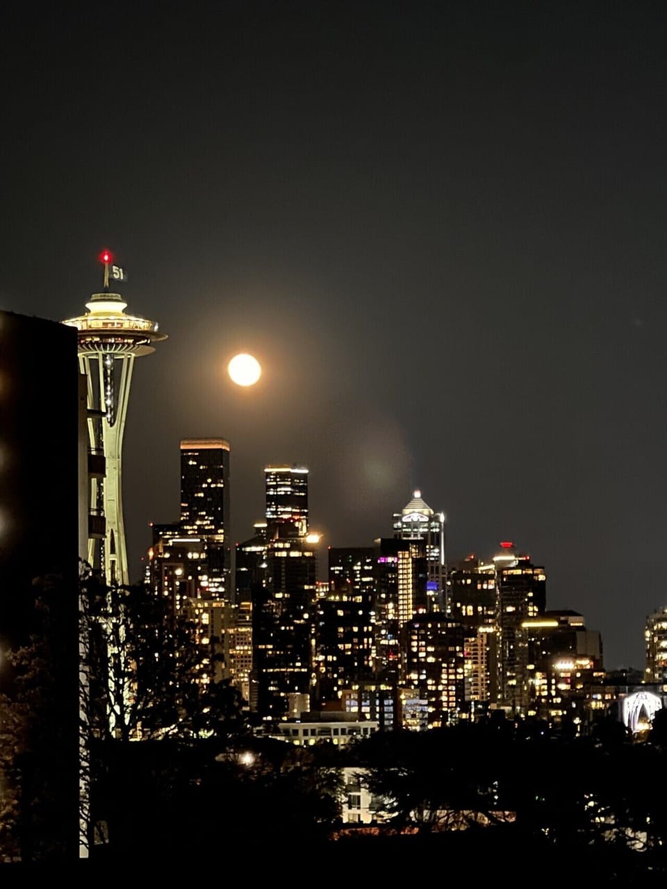 One of our guests captured this nightime photo from the deck!