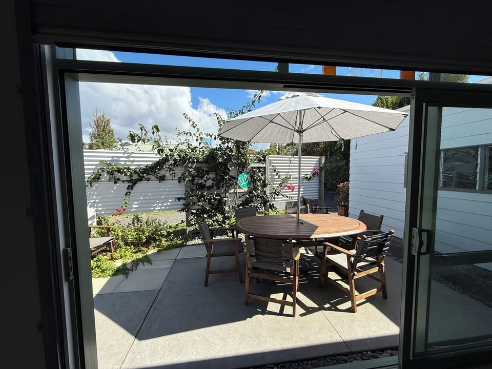 Great indoor/outdoor flow
