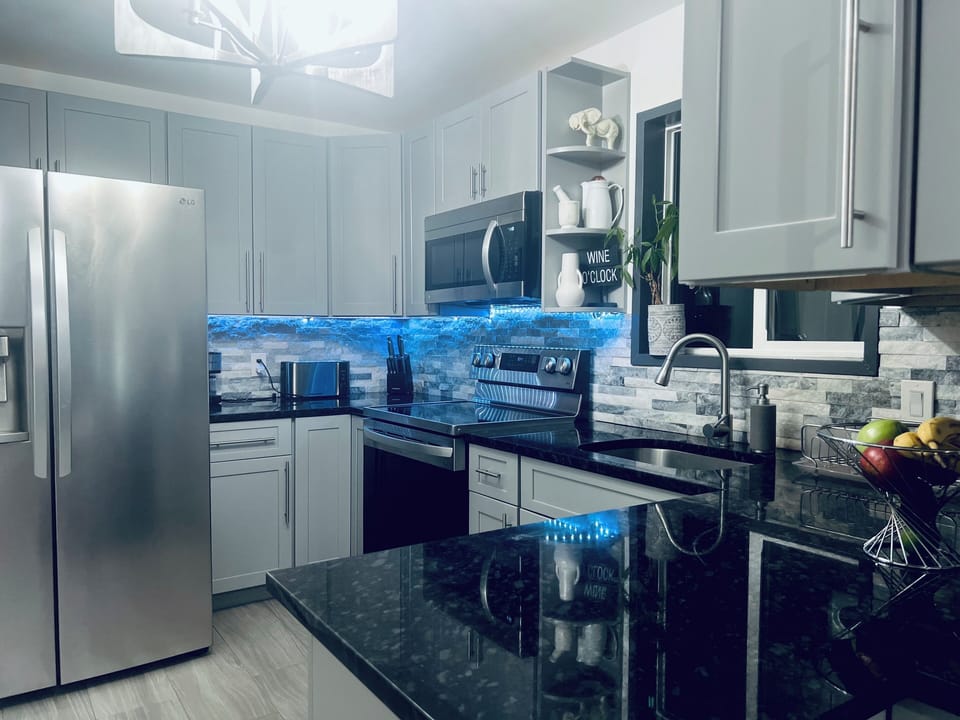 Fully equipped kitchen