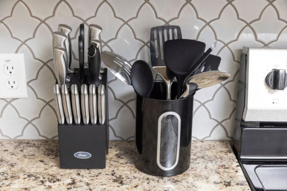 Sleek utensils and a chic design inspire culinary creativity in every meal!