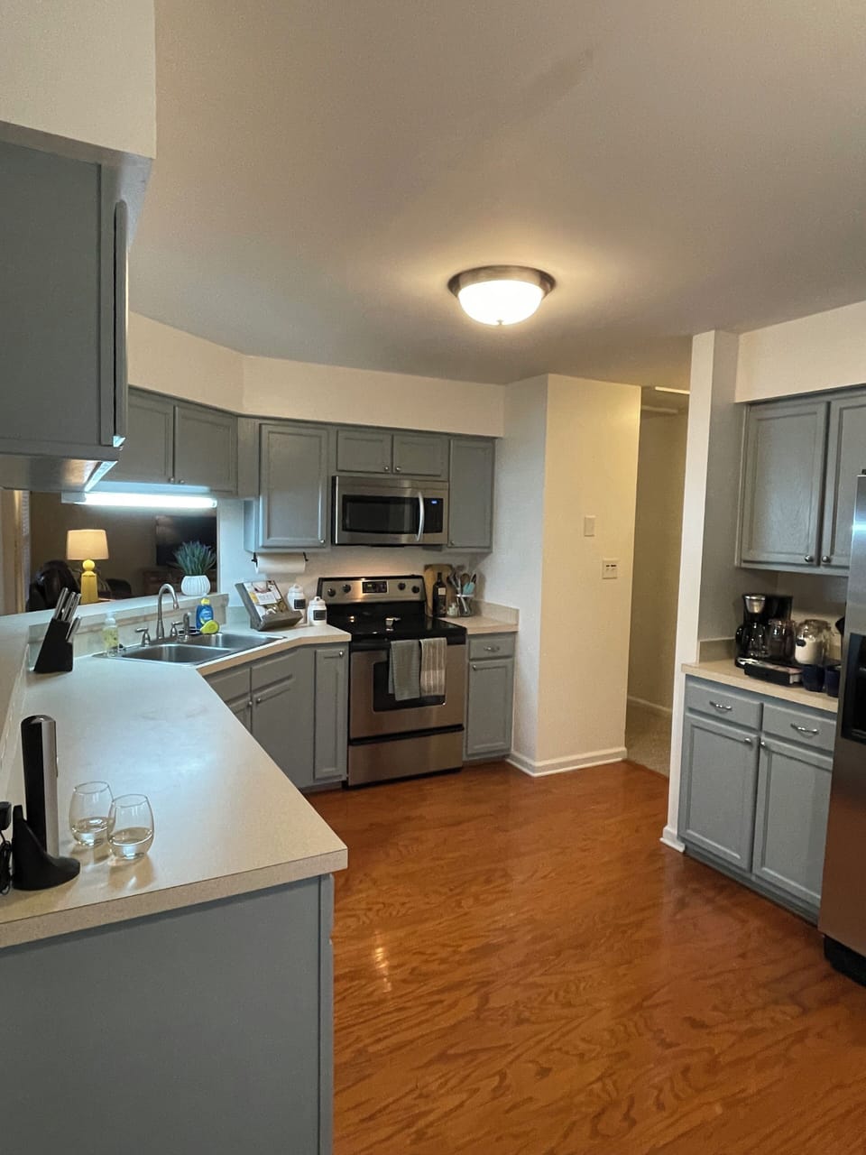 Our fully functional and HUGE kitchen space! 