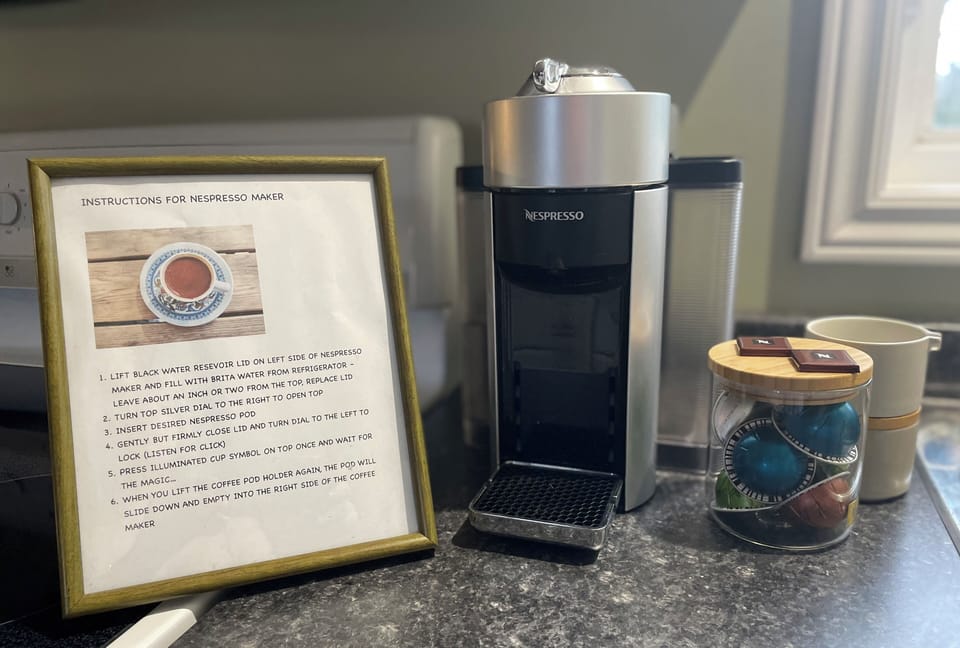 Nespresso bar