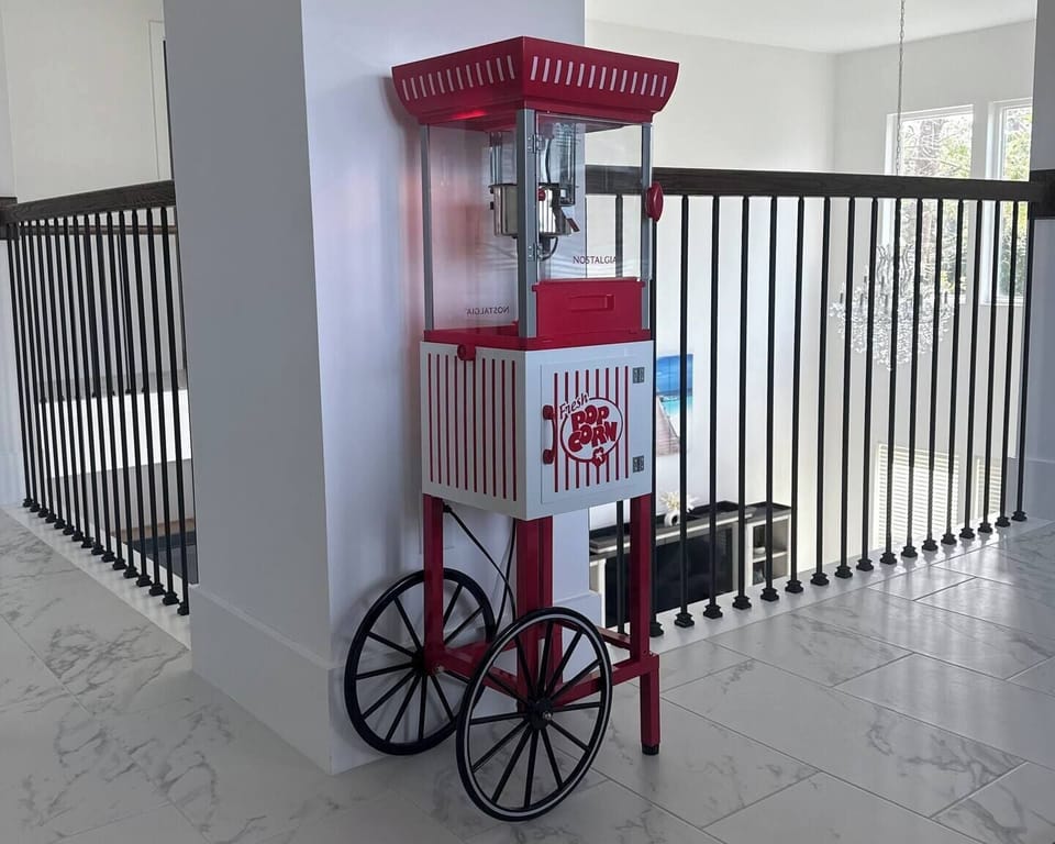 Popcorn perfection in every batch - turn movie night into a treat.