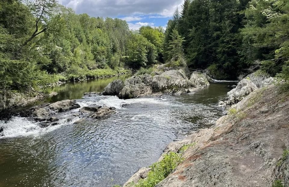 Big Falls State Park swimming hole- walk from property
