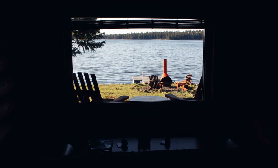 View from bed