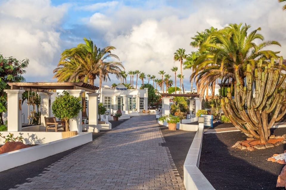 Stroll down our palm-lined driveway, welcoming you to a slice of paradise.