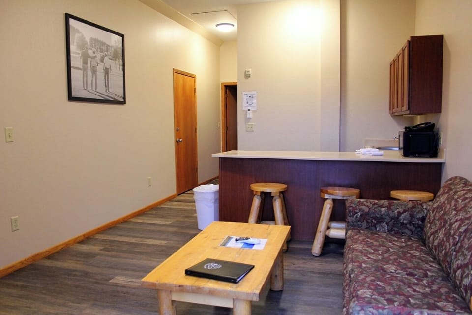 Gather and lounge comfortably with open space to spread out.