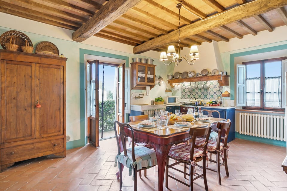 Kitchen and dining area