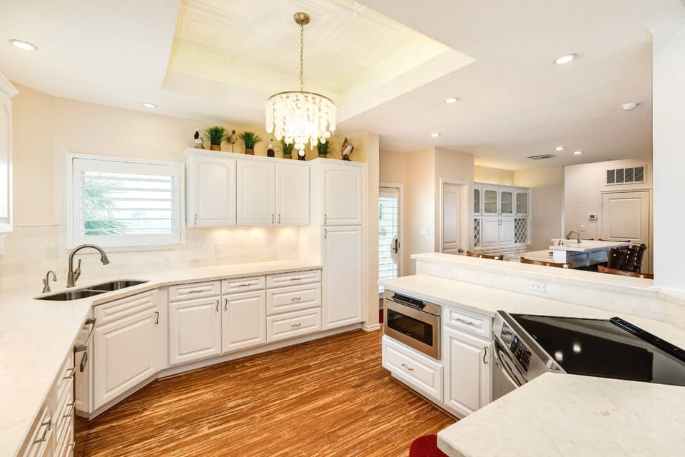 Views of the kitchen