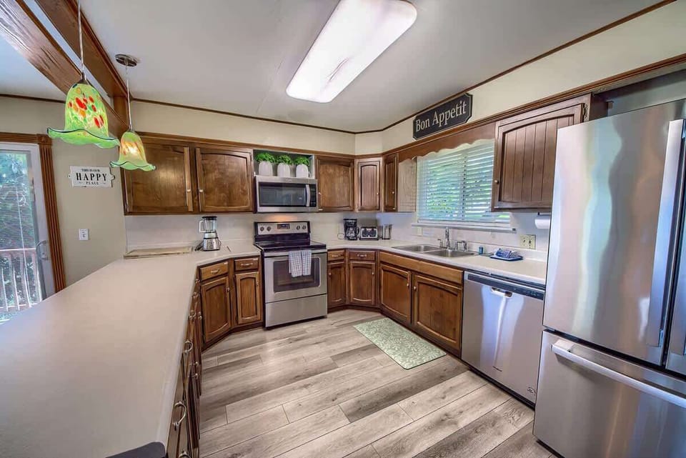 Plenty of counter space for large family dinners! 