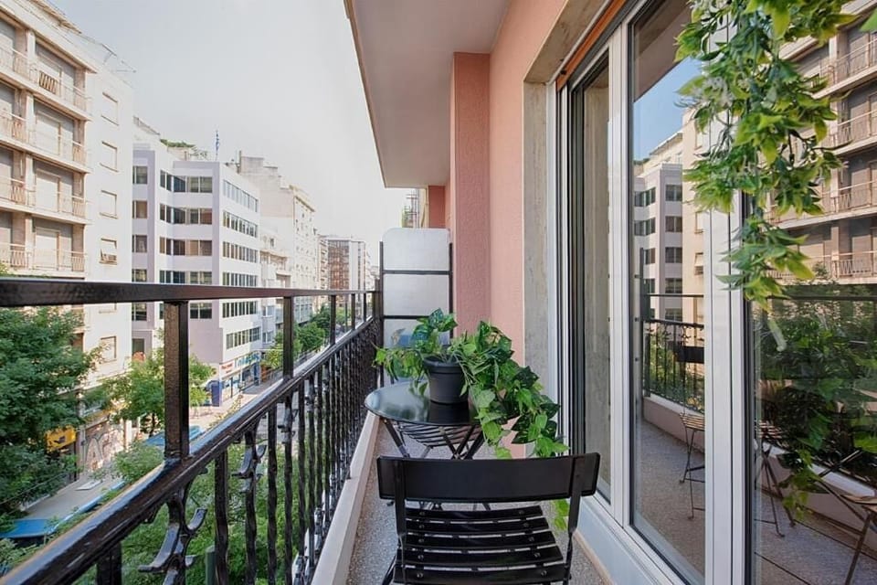 Balcony with a view