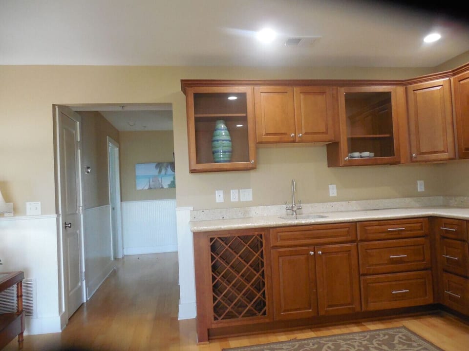 One of two wet bars unit 3