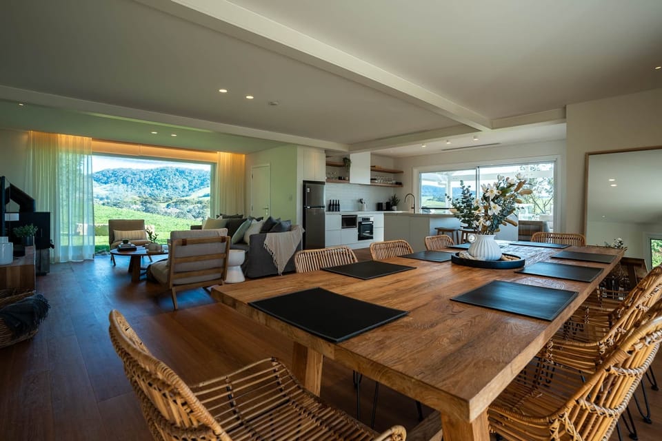 The Canopy open plan living dining and kitchen