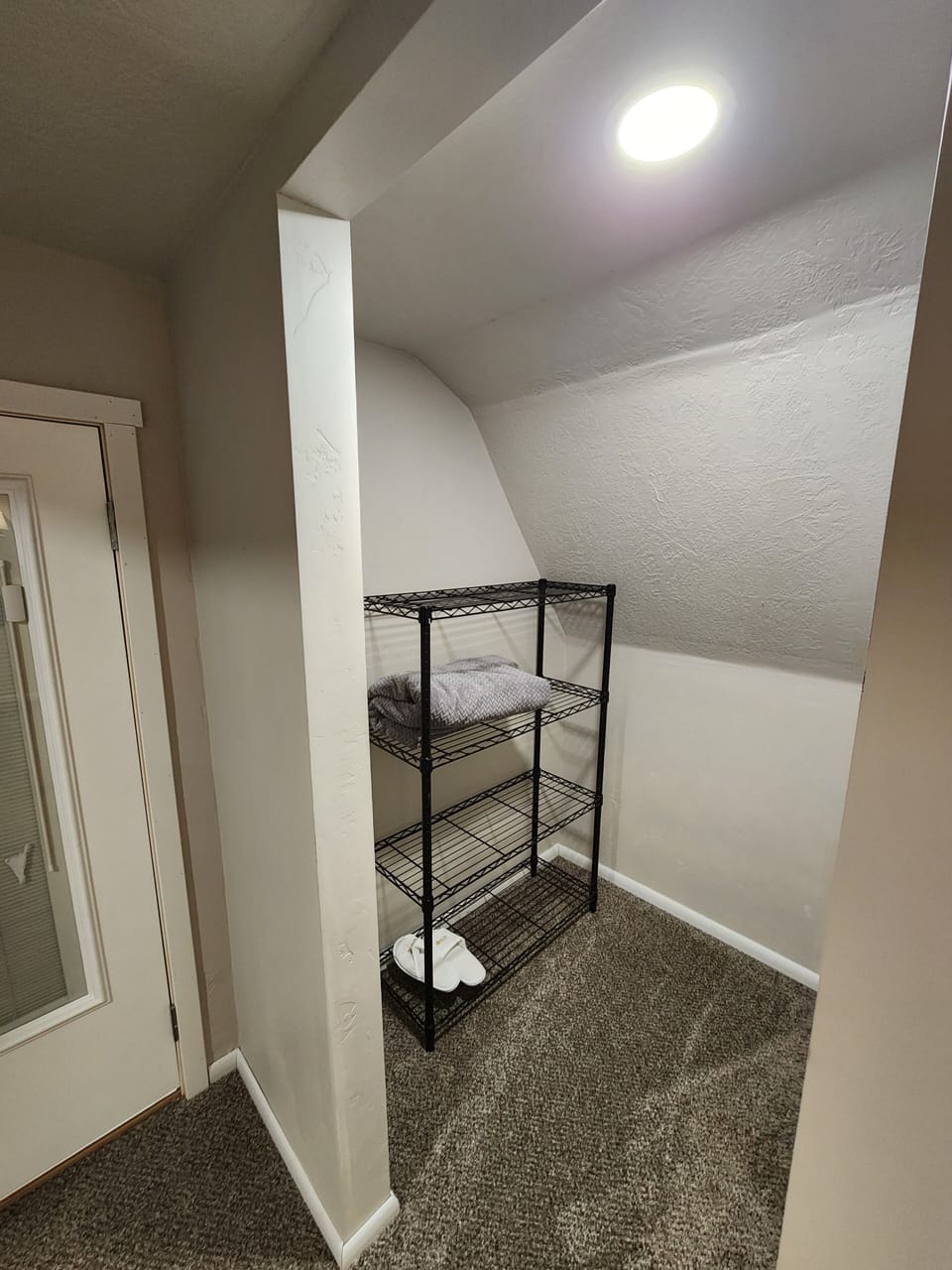 Walk in Closet  (there is a closet rod too on alt side not shown in this photo