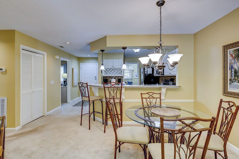Dining and kitchen