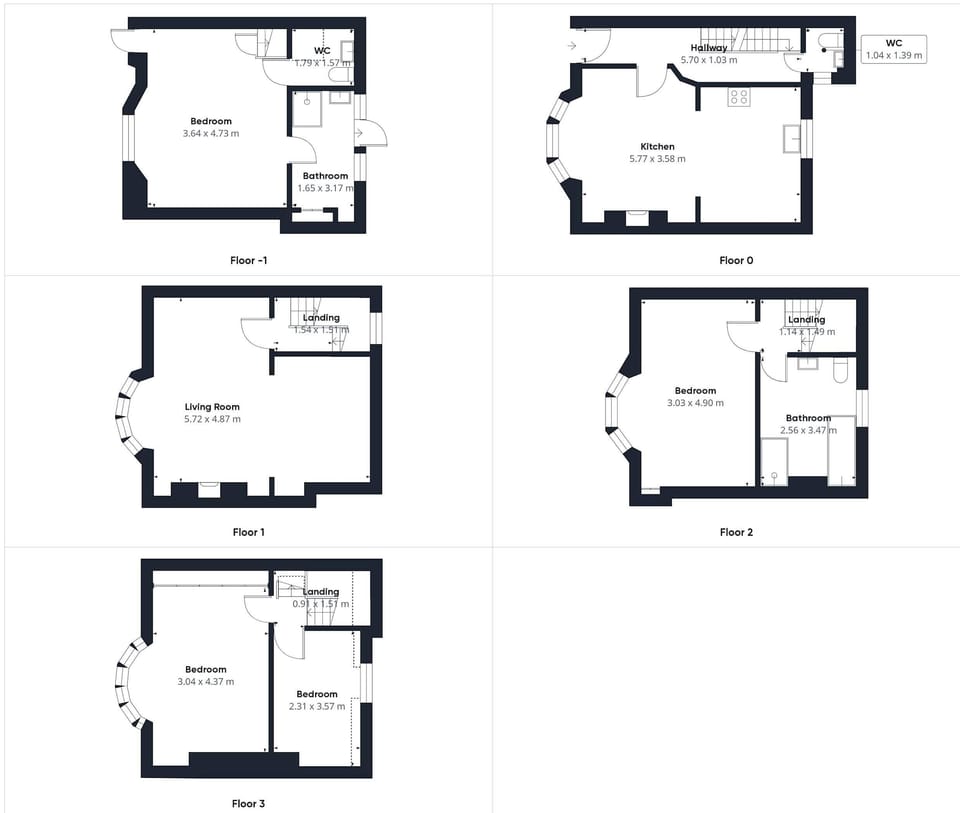 Bedford Street, Brighton and Hove - Host & Stay