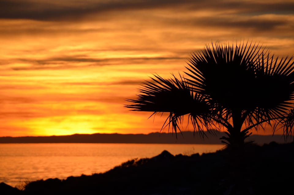 Beautiful Sunsets Over the Baja to the West