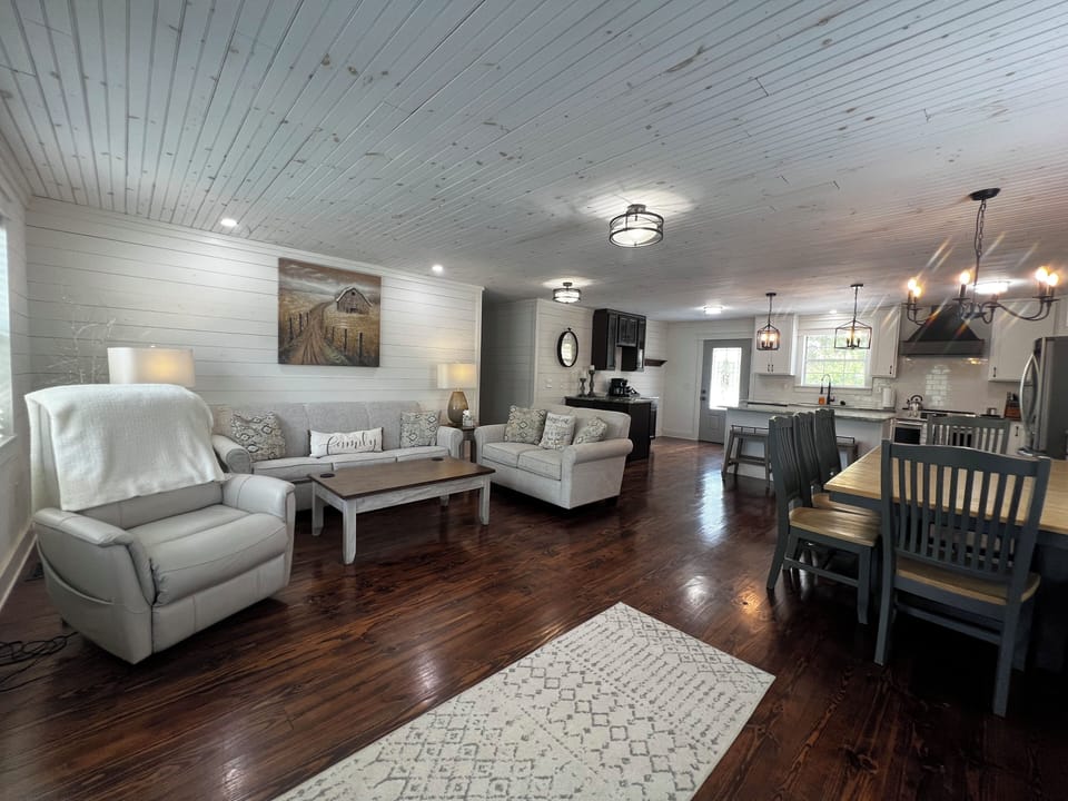Living room/dining room/kitchen