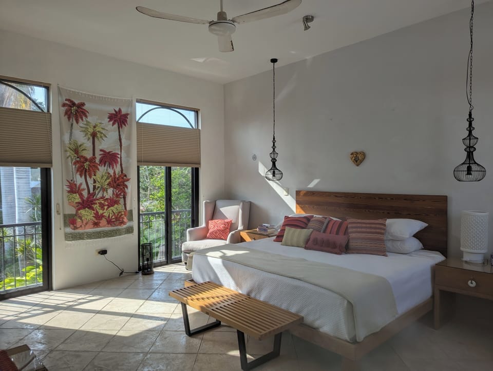 Garden view in Primary Bedroom Second Floor