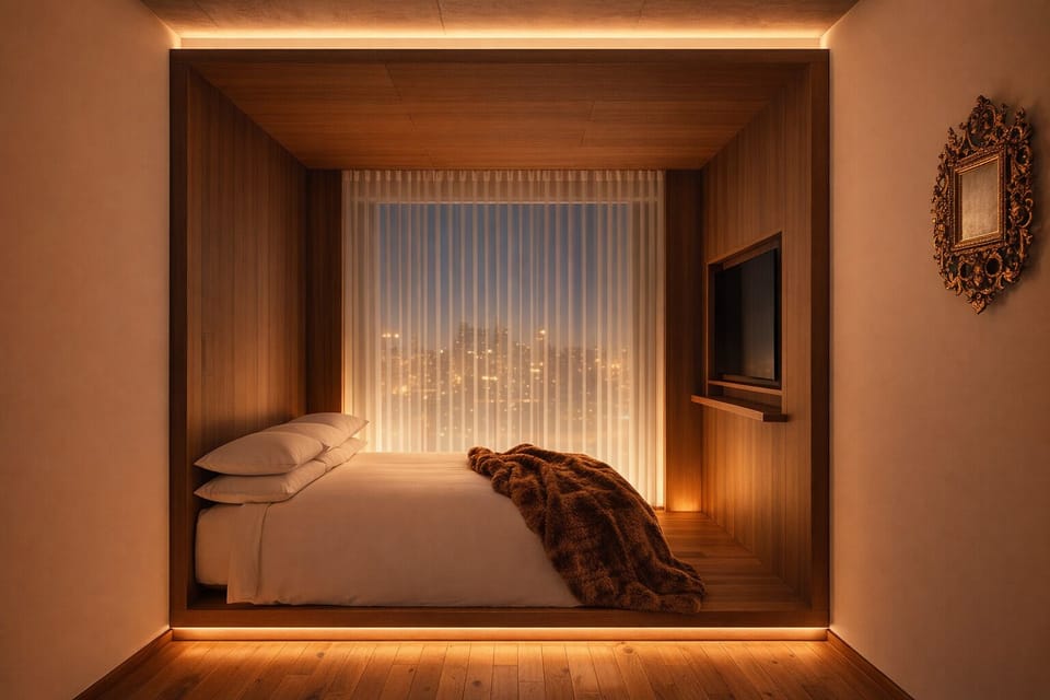 Bedroom. Interior and views may vary based on location and availability.