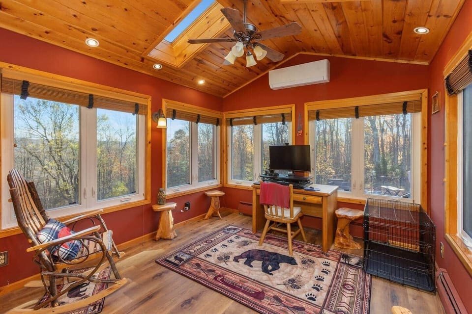 Private Office off the Master Bedroom