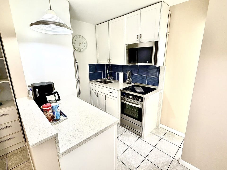 Enjoy our coffee station and Kitchen