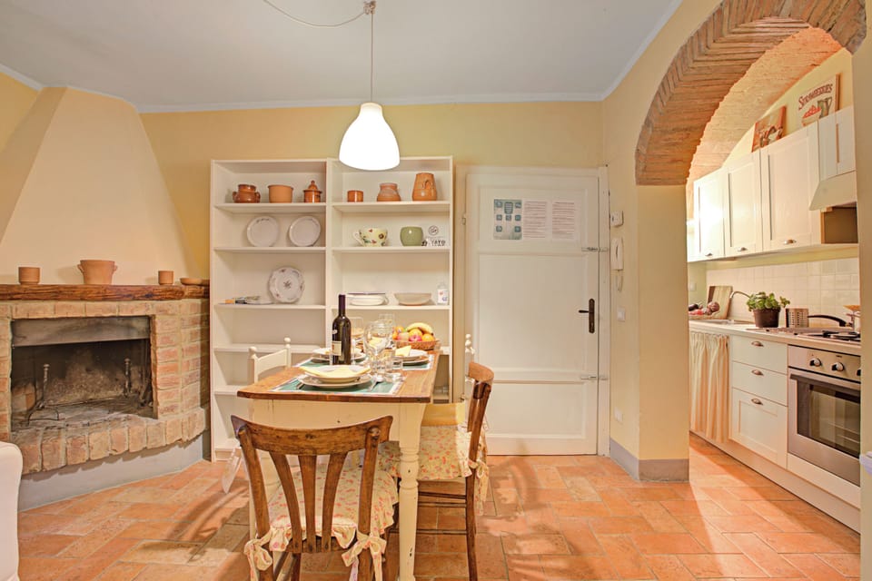 Kitchen and dining area