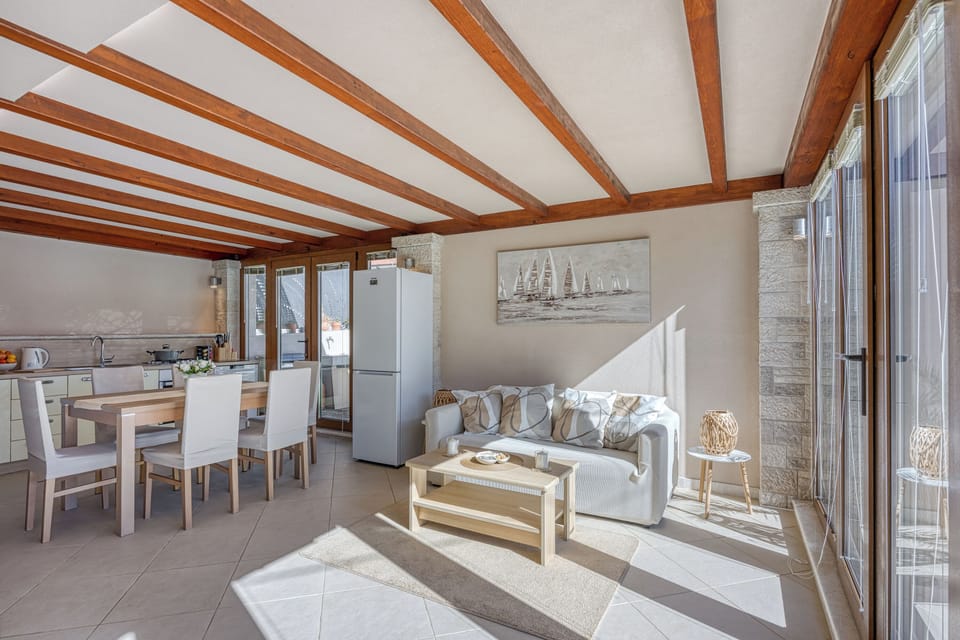 Kitchen and dining area