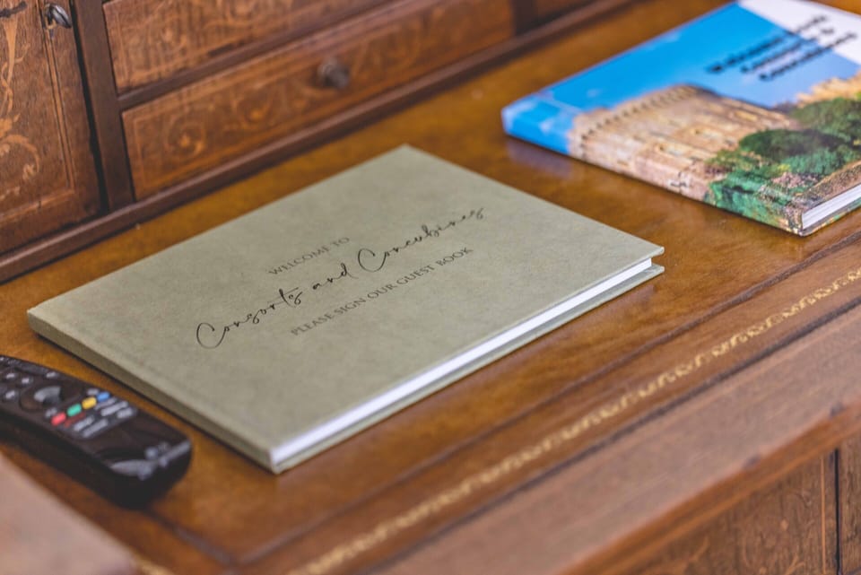 Guest Book & Welcome Book