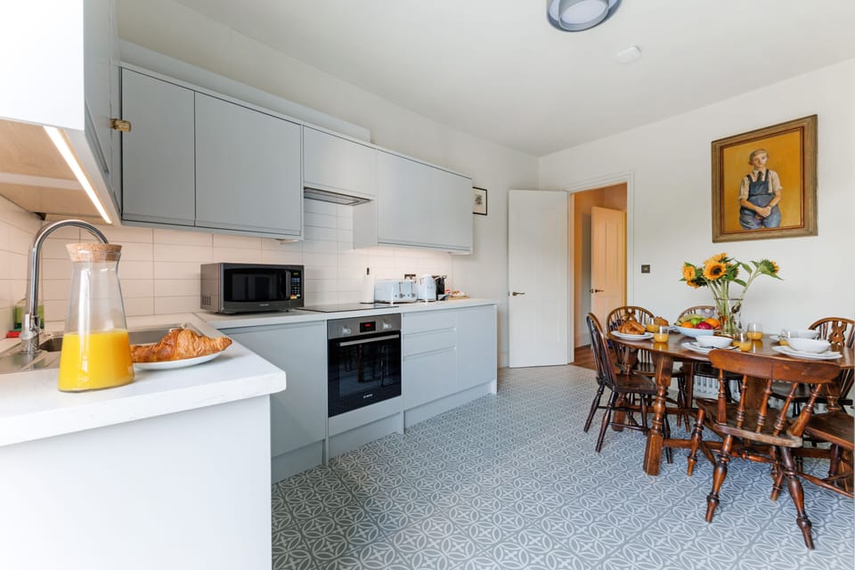 Modern Kitchen with appliances 
