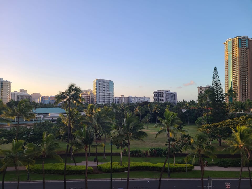 AMENITY LEVEL VIEW  SUNLOUNGERS AND DINING AREA 