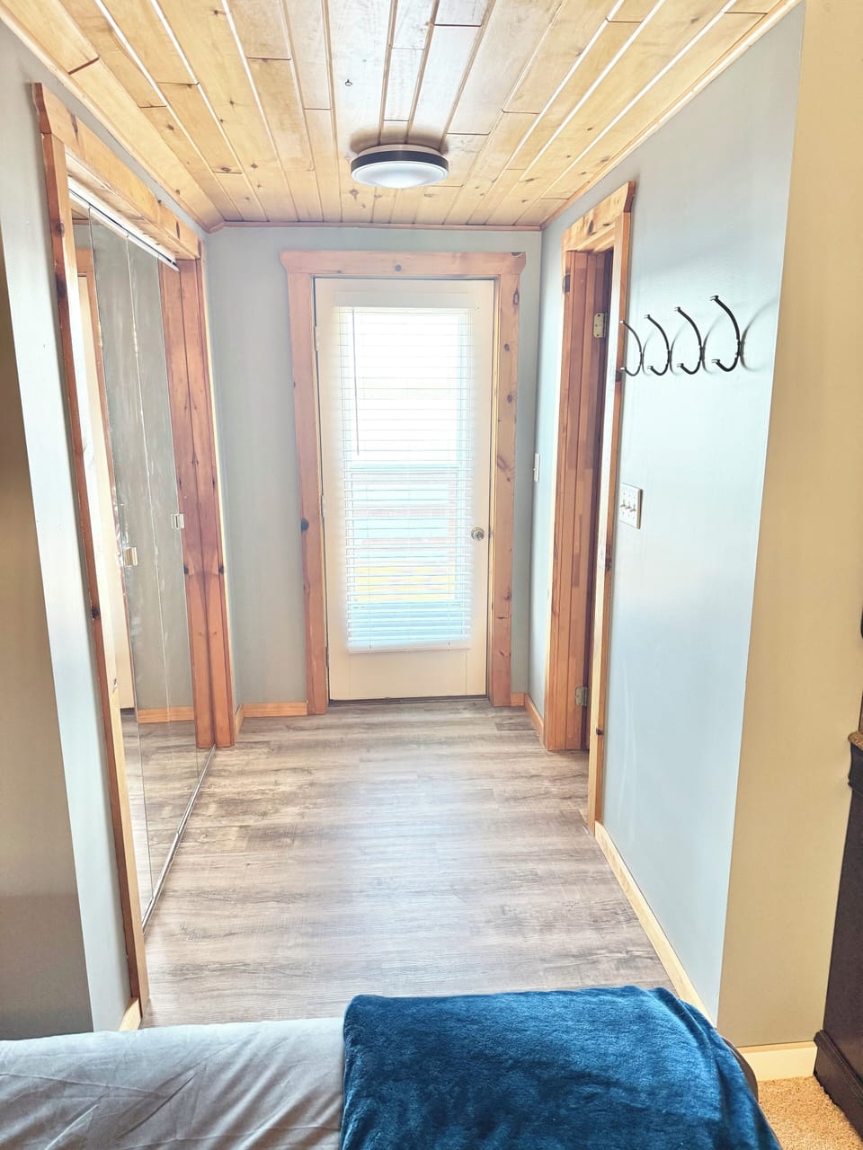 Bedroom 3, access to the back deck. Access to full bathroom. 