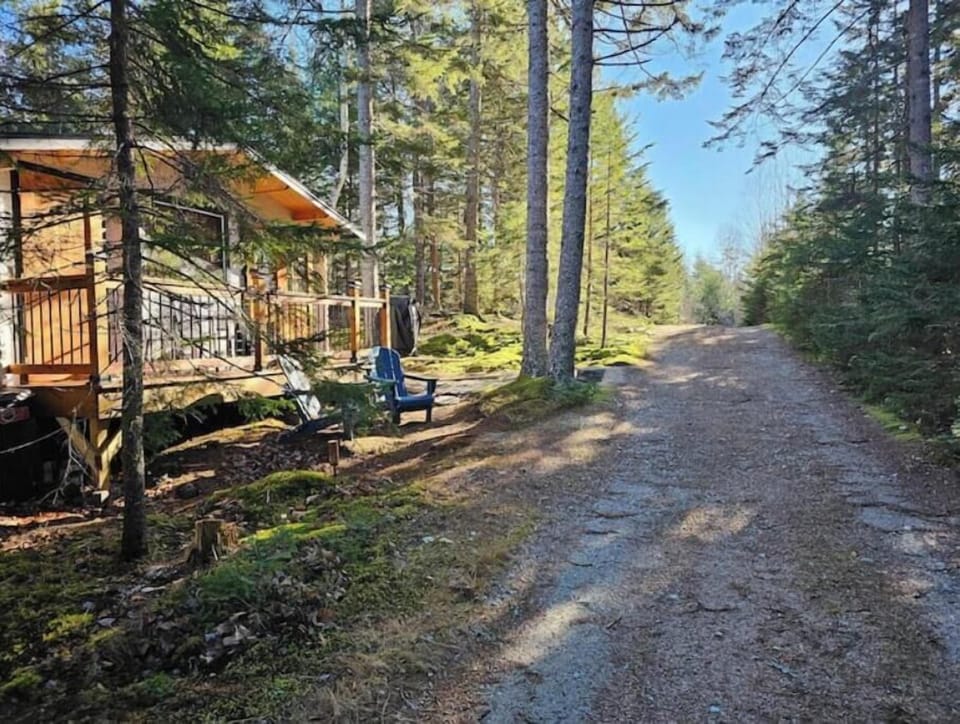 quiet, dead end side road