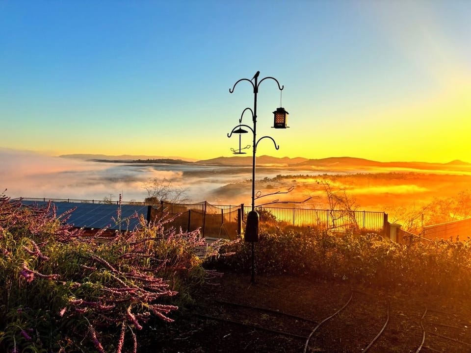 Breathtaking sunrise