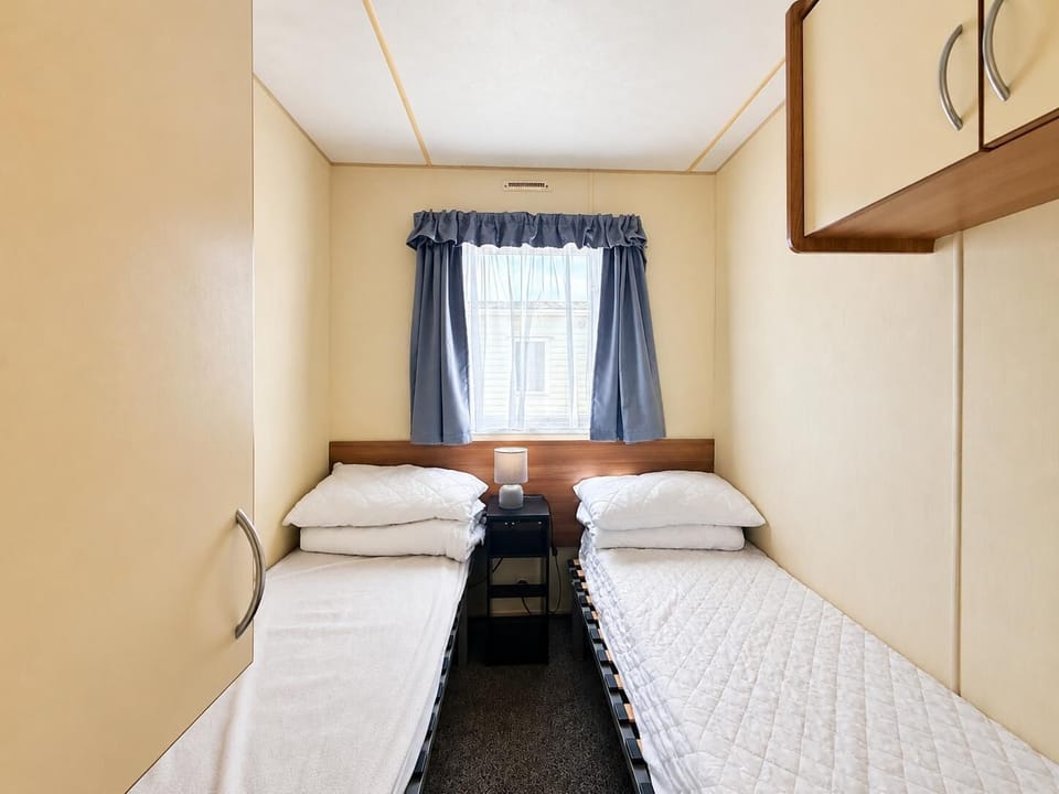 The second bedroom is perfect for guests or additional family members on a large family holiday.