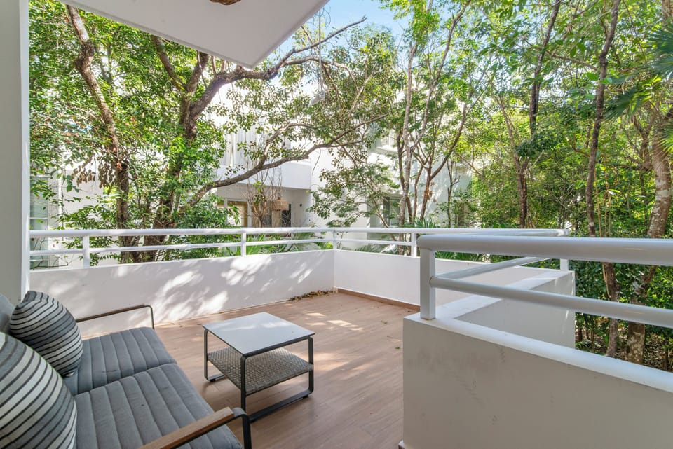 Step outside to your private patio oasis, perfect for morning coffee and tranquility.