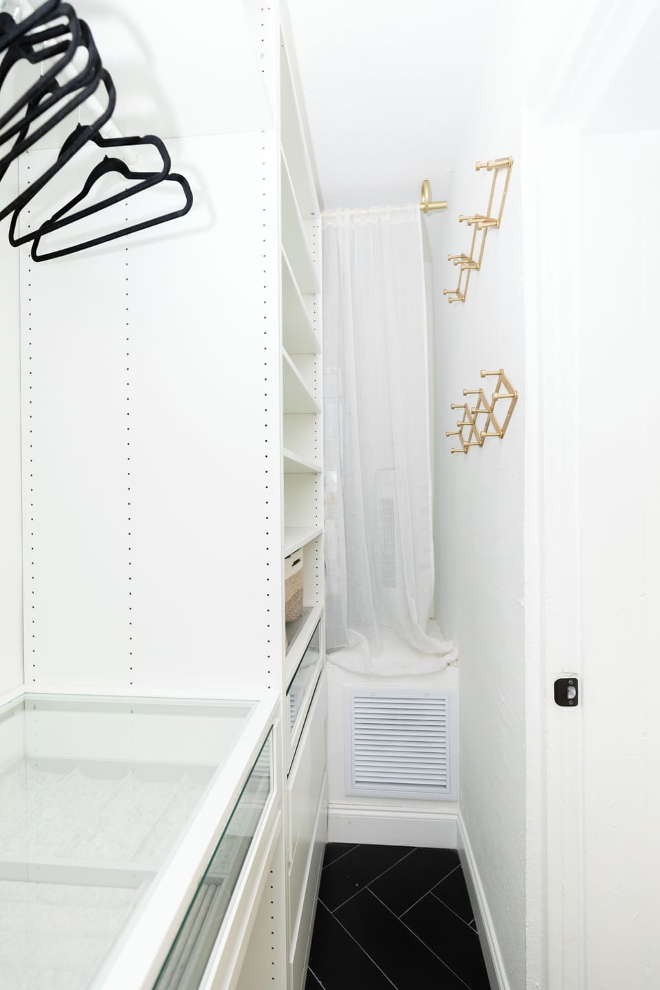 Master closet (right side) 