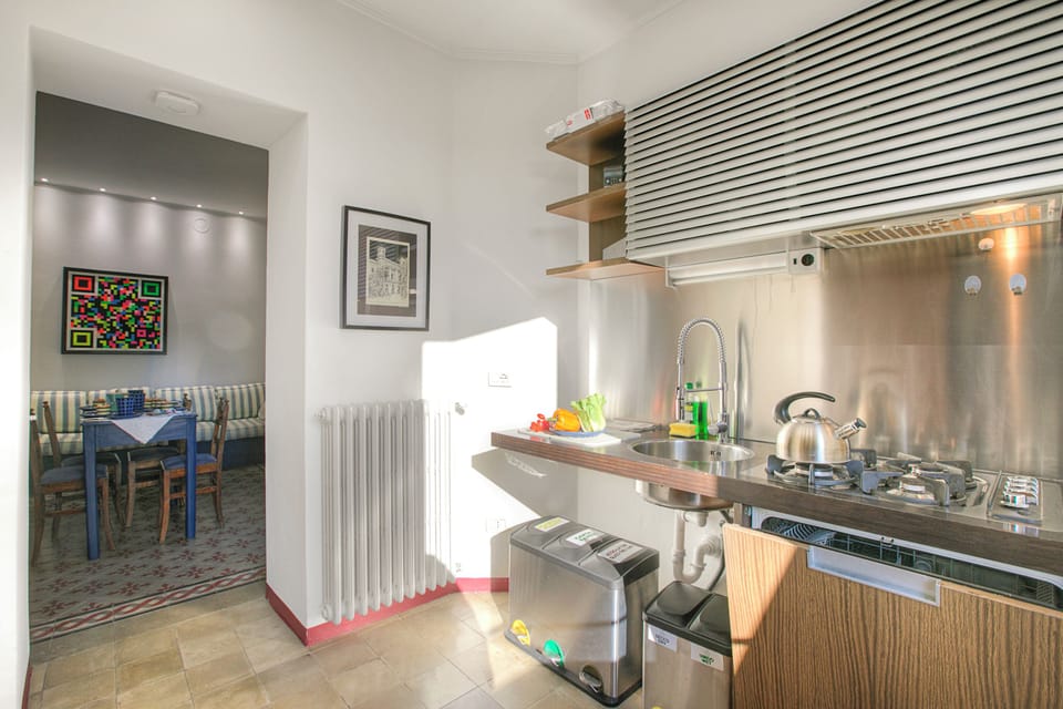 Kitchen and dining area