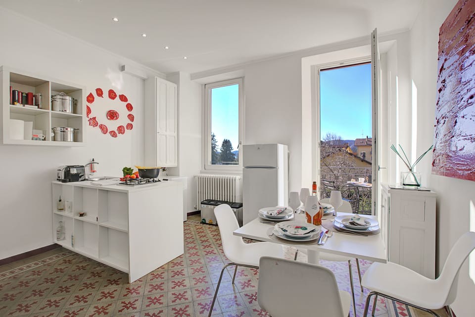 Kitchen and dining area