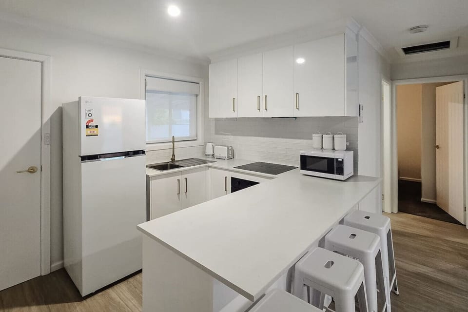 Modern appliances in a compact space