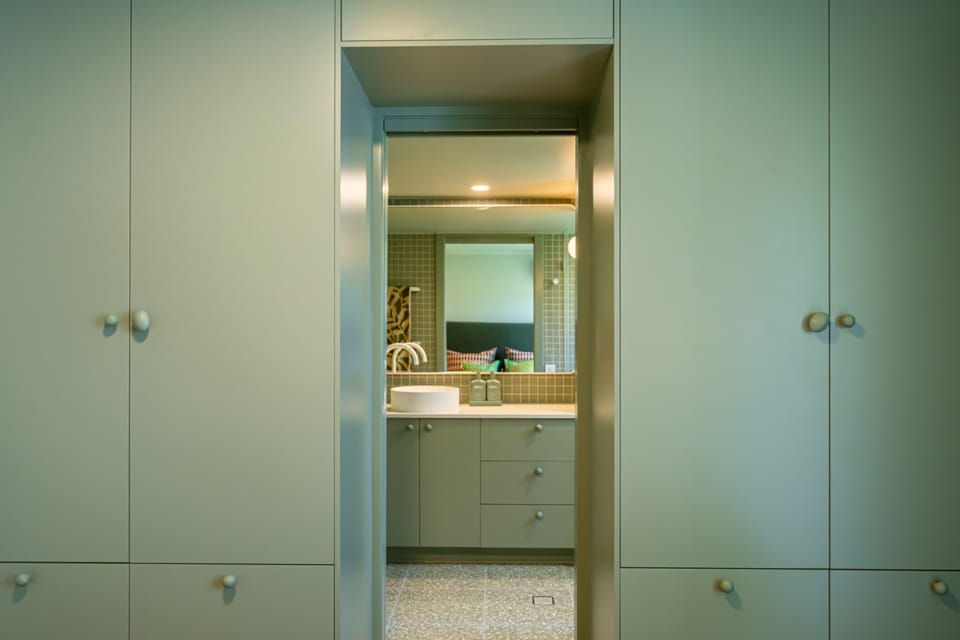 Spacious bathrooms provide everything needed for daily comfort