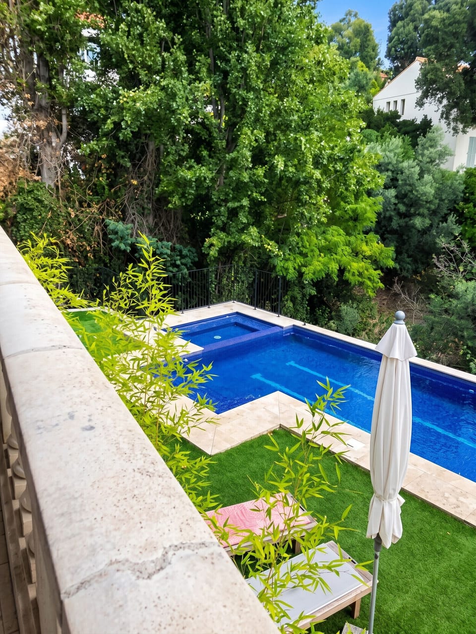 Swimming pool view